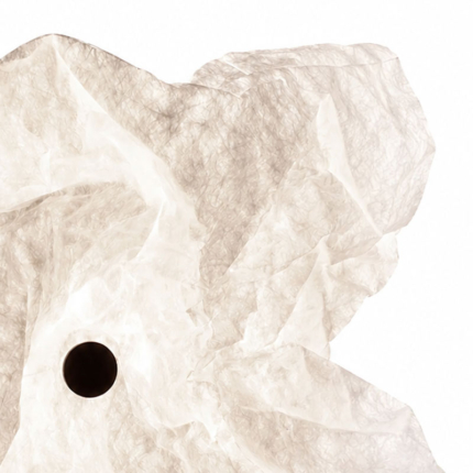 Angers Nantes Cholet Mans Bordeaux Tours Laval Rennes Paris Icônes Flos Applique Maap W1 blanc Papier Froissé Bouroullec 7