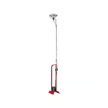 Angers Nantes Cholet Rennes Bordeaux Lille Tours Mans Laval Nice Paris Icônes Flos Lampadaire Phare Toio Rouge Castiglioni 1