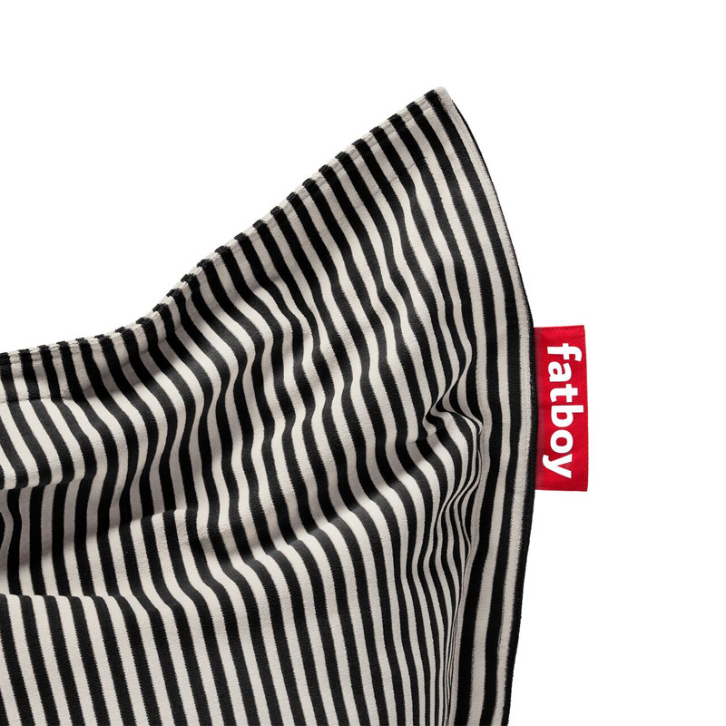 Angers Nantes Paris Bordeaux Rennes Mans Tours Icones Fatboy Pouf Original Slim Terry Black Crème Jukka Setälä 1