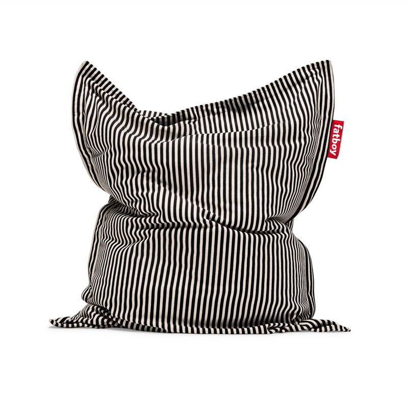 Angers Nantes Paris Bordeaux Rennes Mans Tours Icones Fatboy Pouf Original Slim Terry Black Crème Jukka Setälä 7
