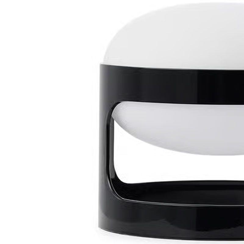 Angers Nantes Bordeaux Mans Rennes Tours Paris Laval Lyon Lilles Nice Icônes Kartell KD28 Noir Lampe Joe Colombo 9