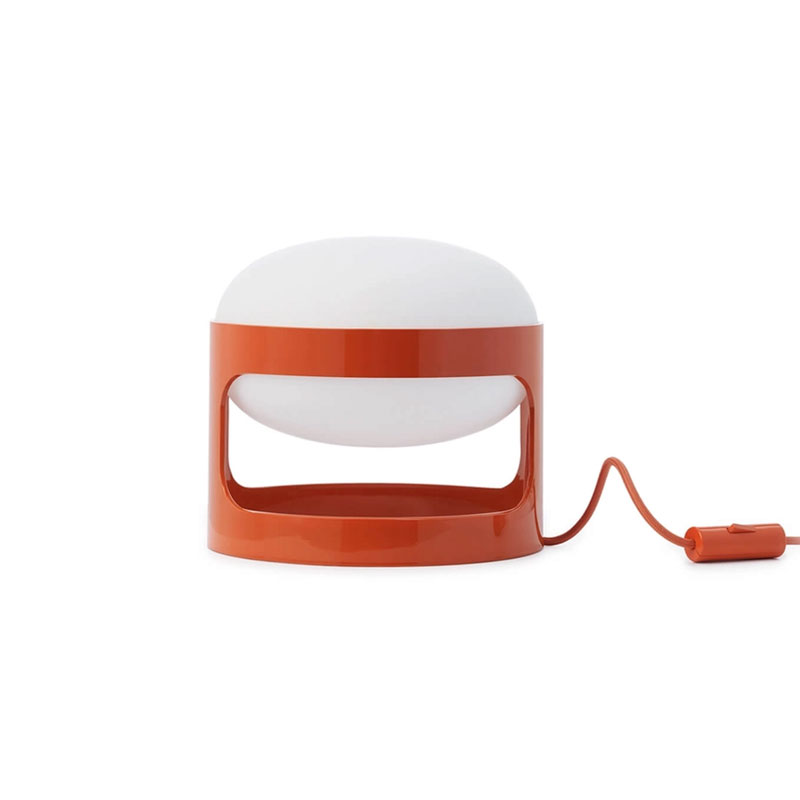 Angers Nantes Bordeaux Mans Rennes Tours Paris Laval Lyon Lilles Nice Icônes Kartell KD28 Orange Lampe Joe Colombo 3
