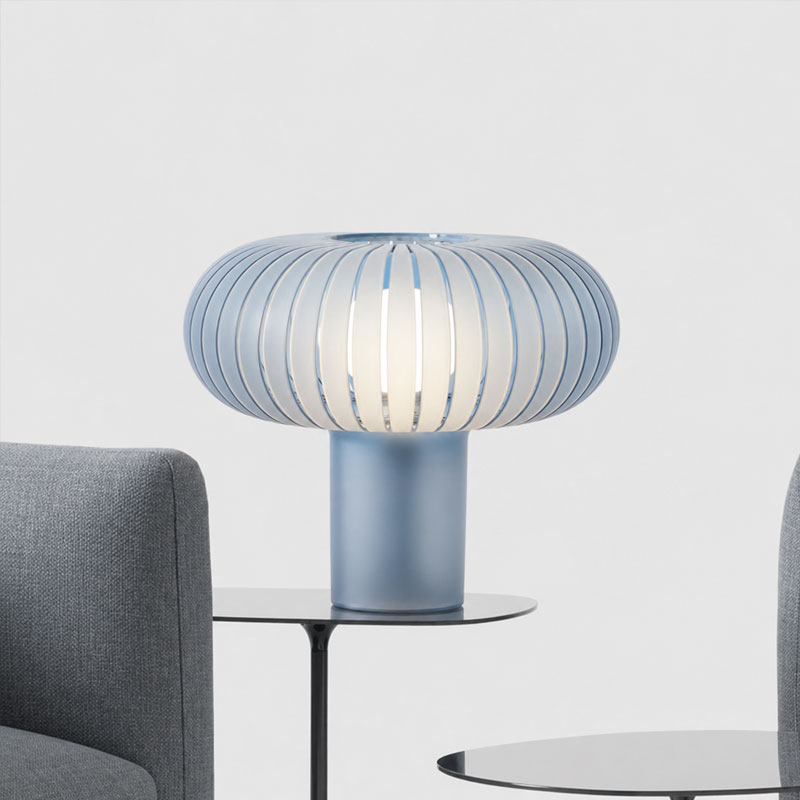 Angers Nantes Bordeaux Mans Rennes Tours Paris Laval Lyon Nice Icônes Kartell Lampe Teresa Frozen Bleu Ciel givré Laviani 4