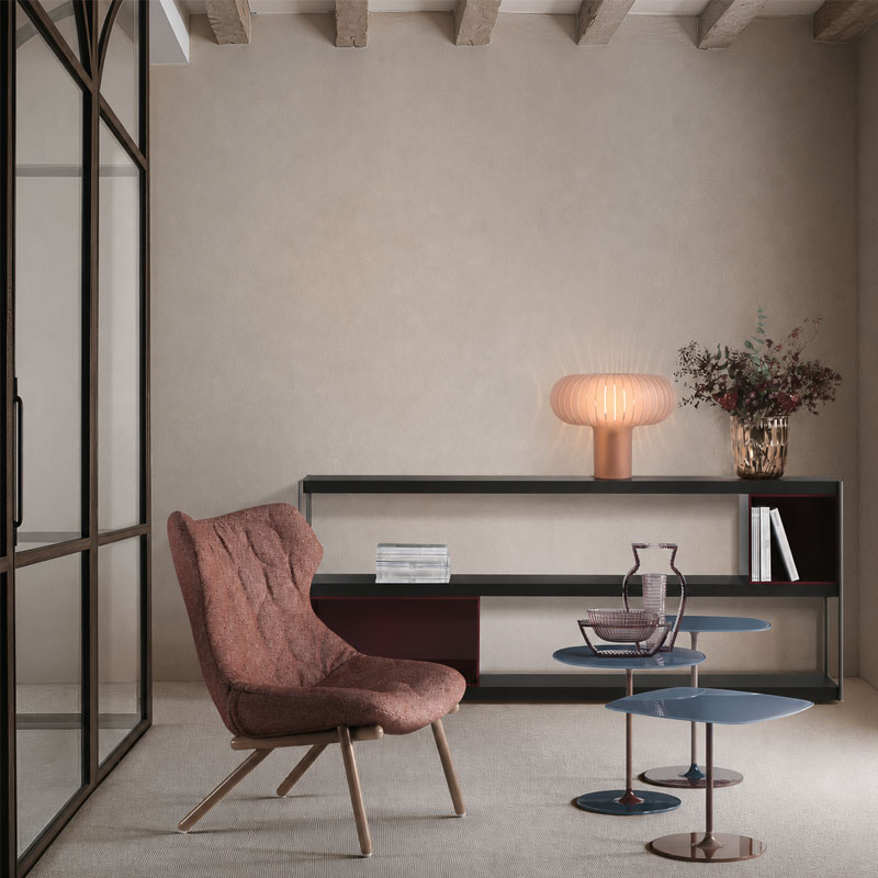 Angers Nantes Bordeaux Mans Rennes Tours Paris Laval Lyon Nice Icones Kartell Lampe Teresa Frozen Rose givré Ferruccio Laviani 6