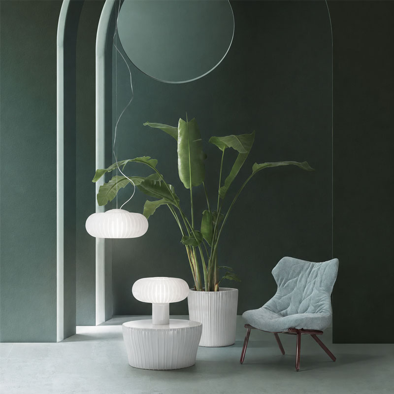Angers Nantes Bordeaux Mans Rennes Tours Paris Laval Lyon Nice Icônes Kartell suspension Teresa Blanc brillant Ferruccio Laviani 4