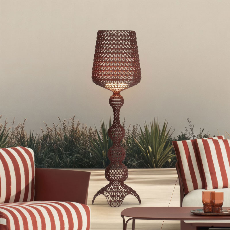 Angers Nantes Bordeaux Mans Rennes Tours Paris Laval Lyon Nice Icônes Kartell Lampadaire Kabuki Rouge Bordeaux Ferruccio Laviani 1