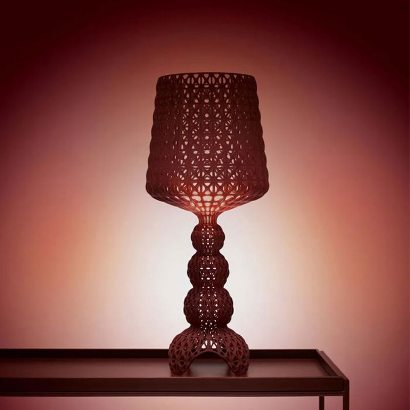 Angers Nantes Bordeaux Mans Rennes Tours Paris Laval Lyon Nice Icônes Kartell Lampadaire Mini Kabuki Rouge Bordeaux Ferruccio Laviani 3
