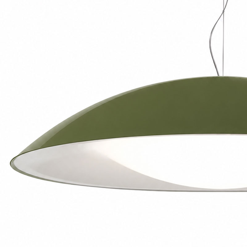 Angers Nantes Bordeaux Mans Rennes Tours Paris Laval Lyon Nice Icônes Kartell suspension Neutra Vert Forêt brillant Laviani 5