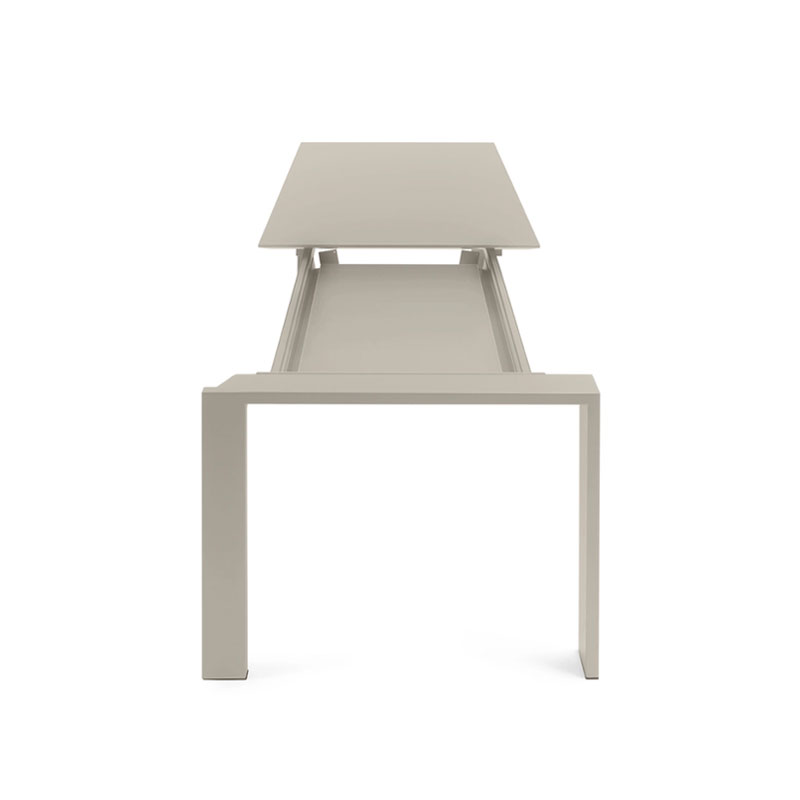 Angers Nantes Bordeaux Mans Rennes Tours Paris Laval Niort Icônes Kartell rallonge Table Extensible Four Beige Mat Fenix Laviani 1