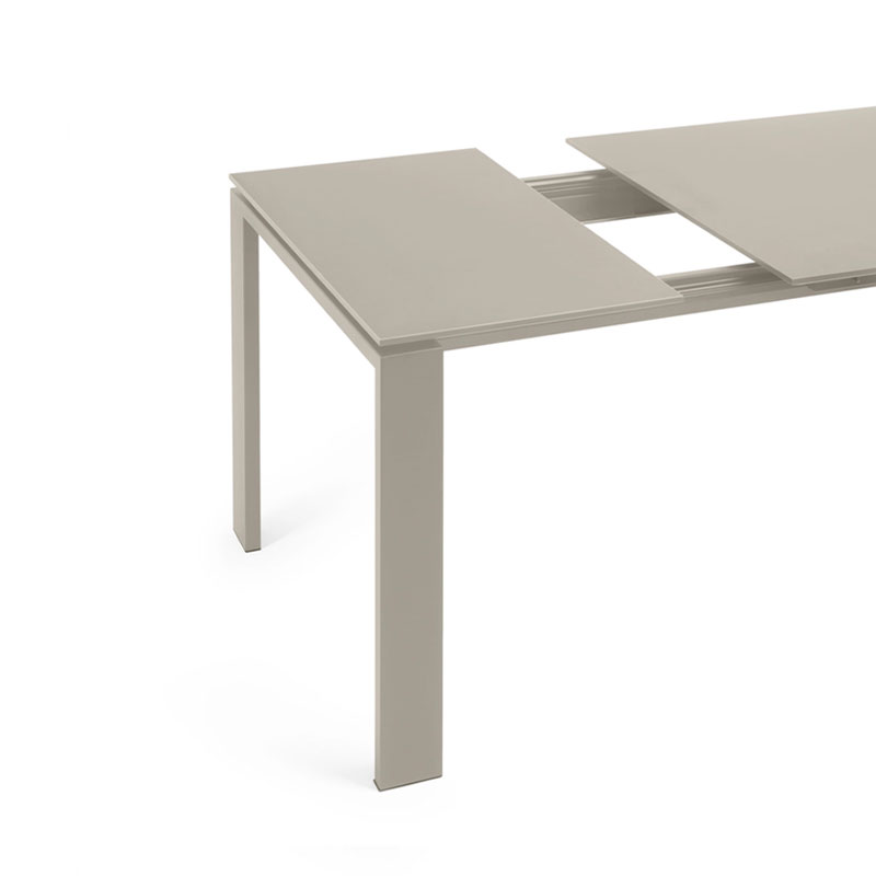 Angers Nantes Bordeaux Mans Rennes Tours Paris Laval Niort Icônes Kartell rallonge Table Extensible Four Beige Mat Fenix Laviani 3