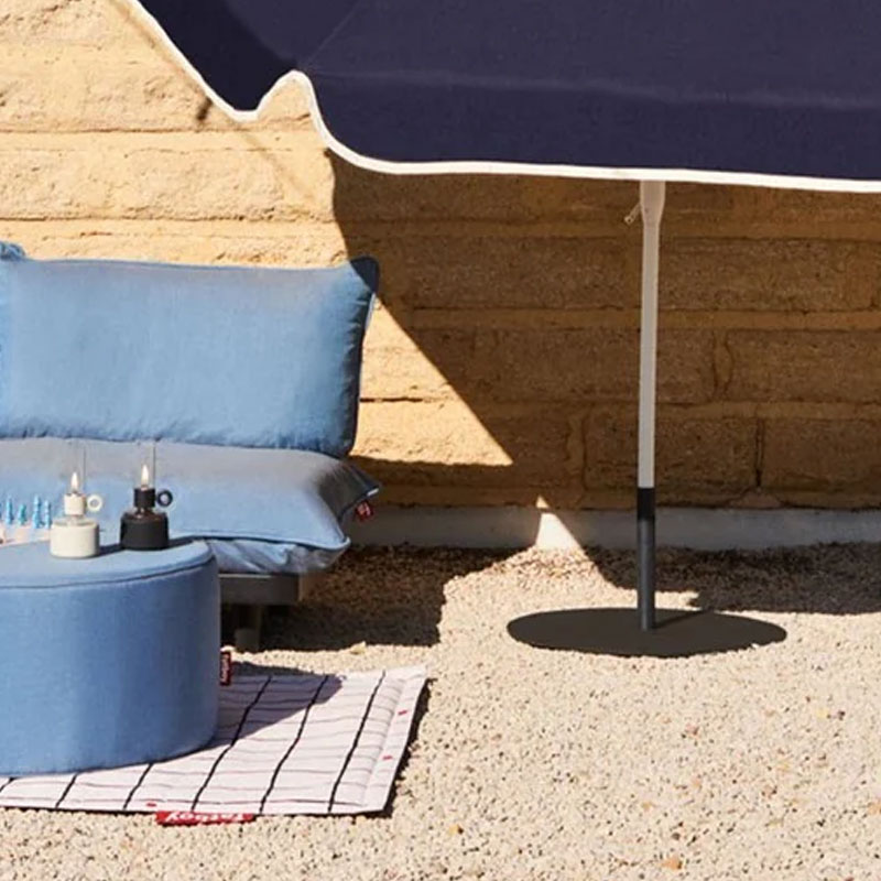 Angers Nantes Bordeaux Mans Rennes Tours Paris Lyon Lilles Nice Icônes Fatboy Base Parasol Anthracite Support metal 3