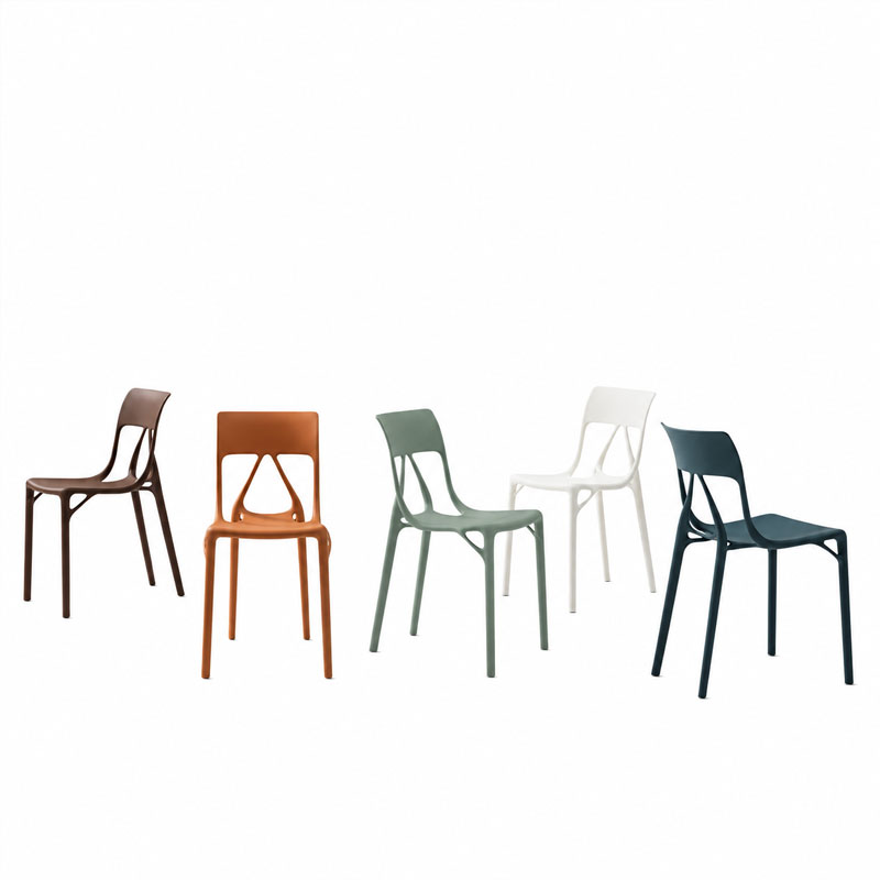Angers Nantes Bordeaux Mans Rennes Tours Paris Orleans Laval Niort Icônes Kartell Chaise A.I Blanc Lite Philippe Starck 1