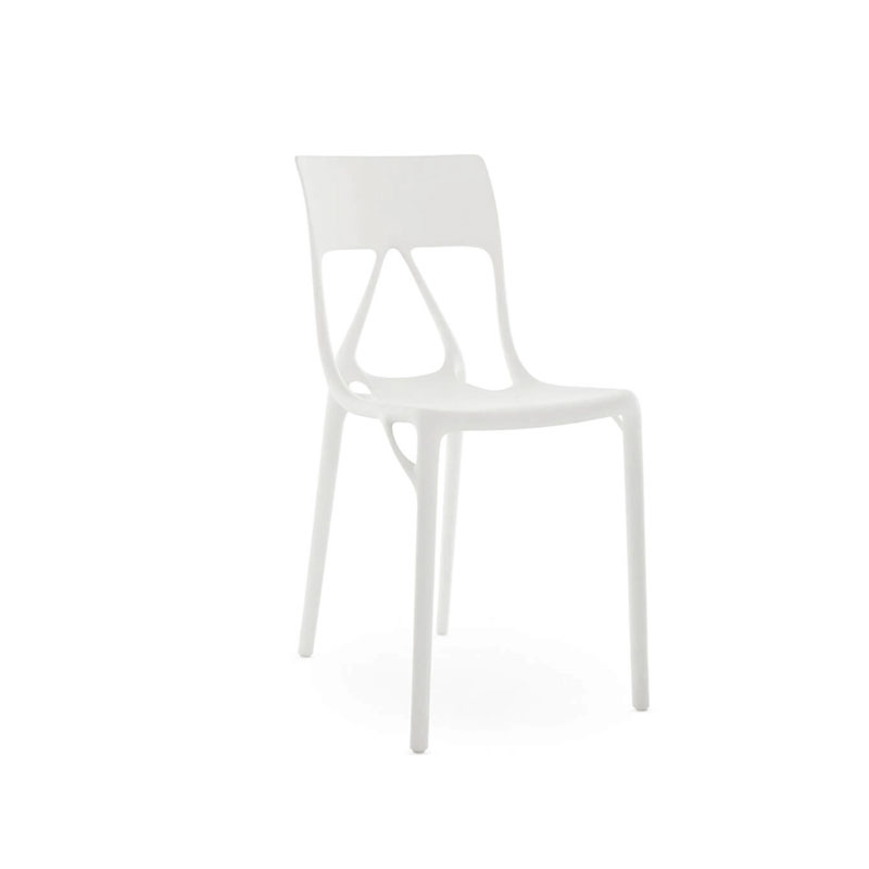 Angers Nantes Bordeaux Mans Rennes Tours Paris Orleans Laval Niort Icônes Kartell Chaise A.I Blanc Lite Philippe Starck 5