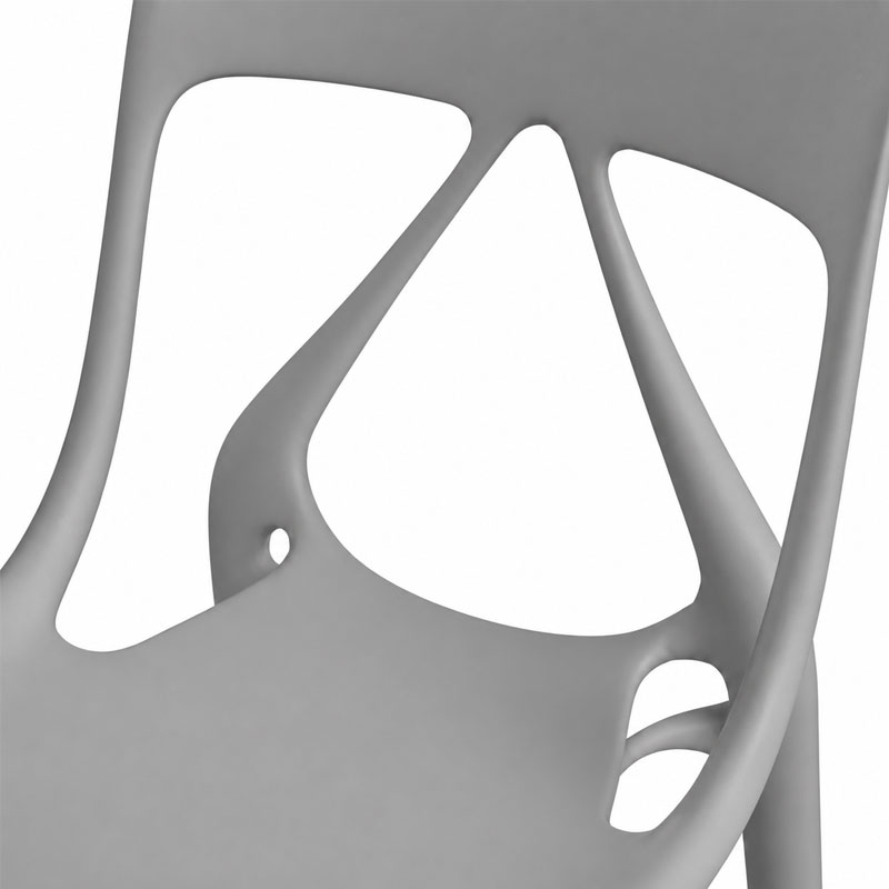Angers Nantes Bordeaux Mans Rennes Tours Paris Orleans Laval Niort Icônes Kartell Chaise A.I Gris Lite Philippe Starck 6
