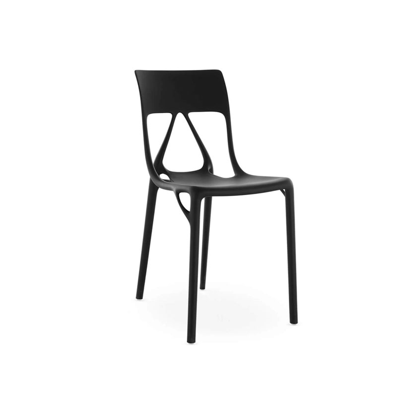 Angers Nantes Bordeaux Mans Rennes Tours Paris Orleans Laval Niort Icônes Kartell Chaise A.I Noir Lite Philippe Starck 7