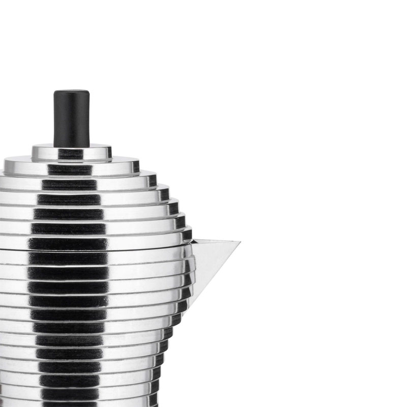 Angers Nantes Bordeaux Rennes Paris Mans Tours Lille Nice Lyon Icônes Alessi Cafetière expresso Pulcina Noir Michele DE LUCCHI 2