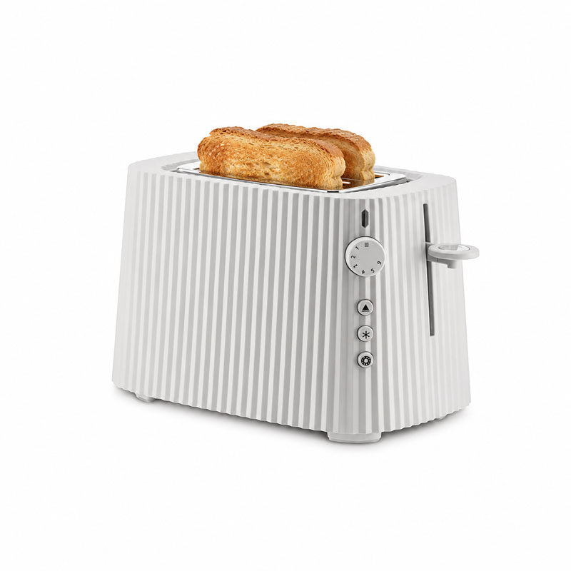 Angers Nantes Bordeaux Rennes Paris Mans Tours Lille Nice Lyon Icônes Alessi Grille Pain Toaster Plissé Blanc Michele DE LUCCHI 7