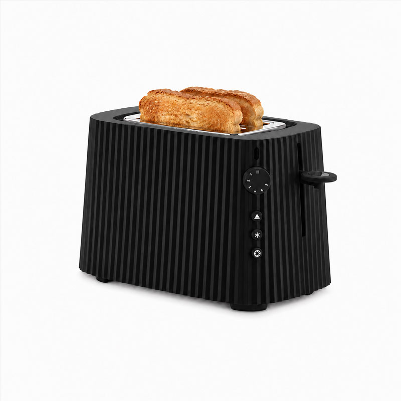 Angers Nantes Bordeaux Rennes Paris Mans Tours Lille Nice Lyon Icônes Alessi Grille Pain Toaster Plissé Noir Michele DE LUCCHI 9