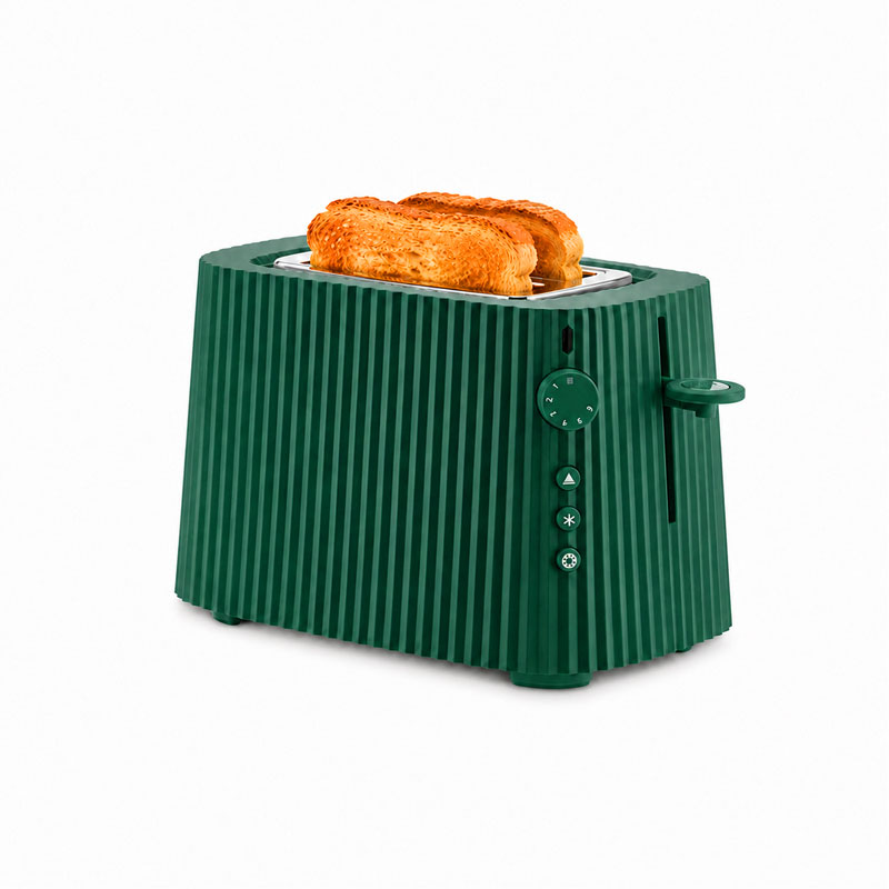 Angers Nantes Bordeaux Rennes Paris Mans Tours Lille Nice Lyon Icônes Alessi Grille Pain Toaster Plissé vert Michele DE LUCCHI 7