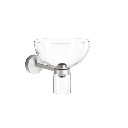 Angers Nantes Bordeaux Rennes Paris Mans Tours Lille Nice Lyon Icônes Flos Applique Nocturne 2 cone Argent Verre Konstantin Grcic 2