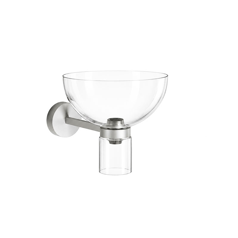 Angers Nantes Bordeaux Rennes Paris Mans Tours Lille Nice Lyon Icônes Flos Applique Nocturne 2 cone Argent Verre Konstantin Grcic 2