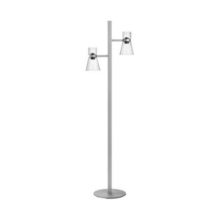 Angers Nantes Bordeaux Rennes Paris Mans Tours Lille Nice Lyon Icônes Flos Lampadaire Nocturne 2 Argent Verre Konstantin Grcic 1