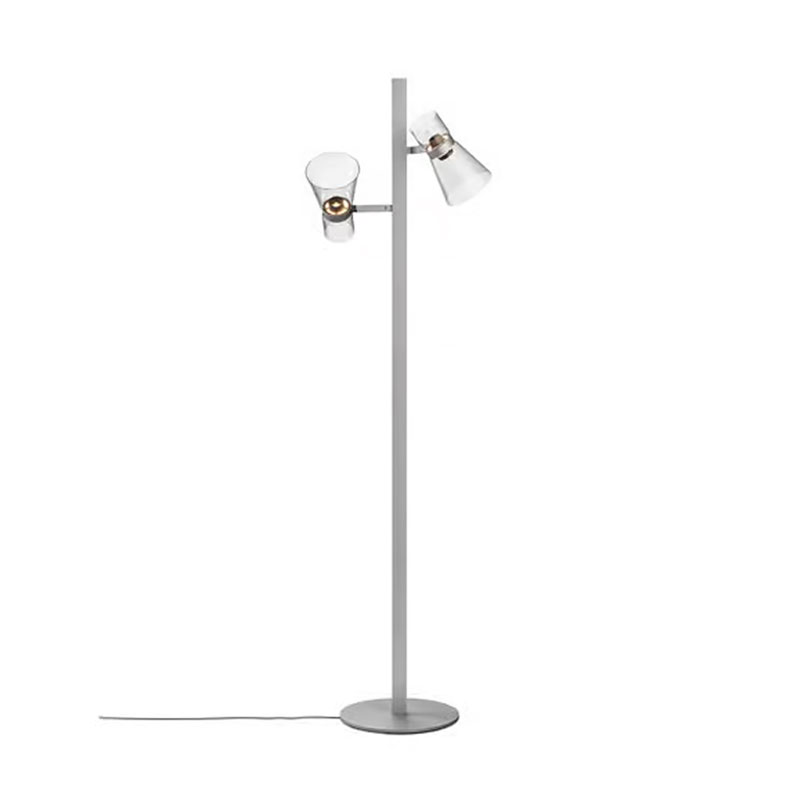 Angers Nantes Bordeaux Rennes Paris Mans Tours Lille Nice Lyon Icônes Flos Lampadaire Nocturne 2 Argent Verre Konstantin Grcic 2
