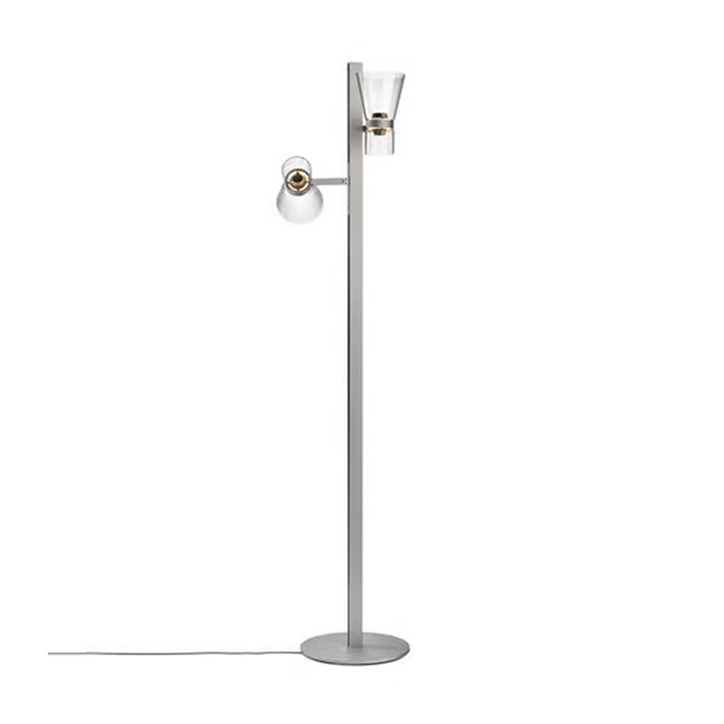 Angers Nantes Bordeaux Rennes Paris Mans Tours Lille Nice Lyon Icônes Flos Lampadaire Nocturne 2 Argent Verre Konstantin Grcic 3