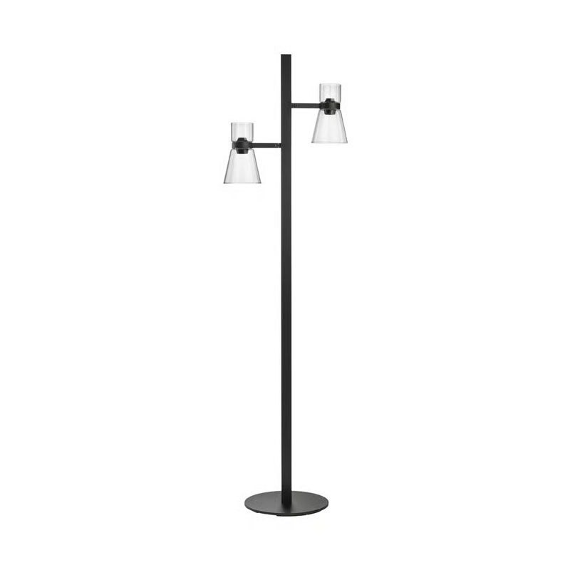 Angers Nantes Bordeaux Rennes Paris Mans Tours Lille Nice Lyon Icônes Flos Lampadaire Nocturne 2 Noir Verre Konstantin Grcic 2