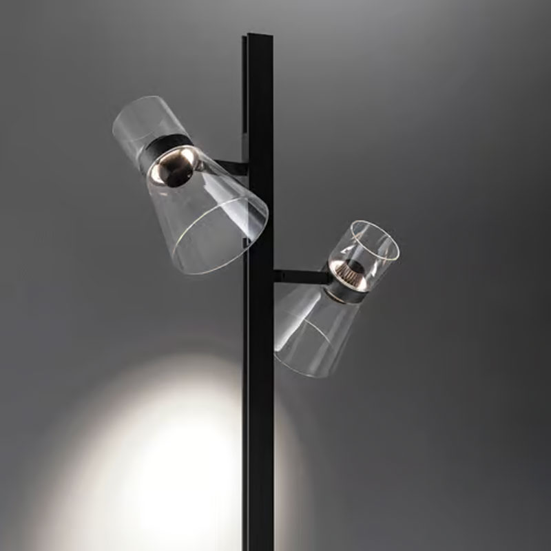 Angers Nantes Bordeaux Rennes Paris Mans Tours Lille Nice Lyon Icônes Flos Lampadaire Nocturne 2 Noir Verre Konstantin Grcic 5