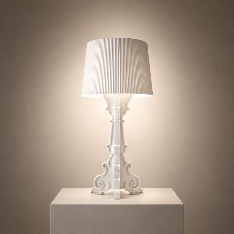 Angers Nantes Bordeaux Rennes Paris Mans Tours Lille Nice Lyon Icônes Kartell Bourgie Lampe Blanc Mat Bourgie Ferruccio Laviani 6