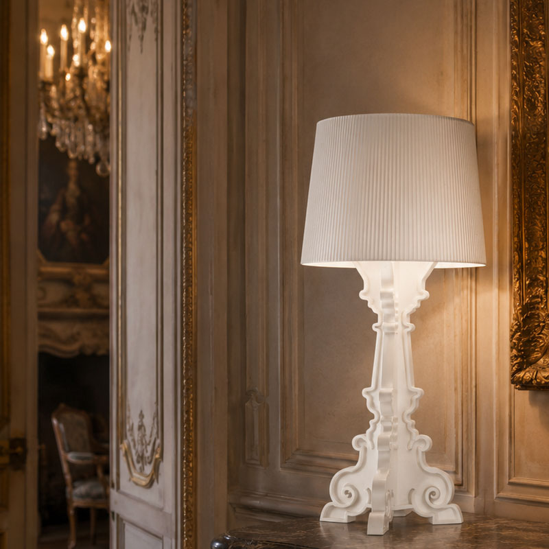 Angers Nantes Bordeaux Rennes Paris Mans Tours Lille Nice Lyon Icônes Kartell Bourgie Lampe Blanc Mat Bourgie Ferruccio Laviani 7