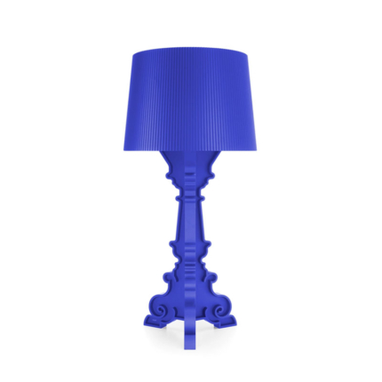 Angers Nantes Bordeaux Rennes Paris Mans Tours Lille Nice Lyon Icônes Kartell Bourgie Lampe Bleu Mat Bourgie Ferruccio Laviani 