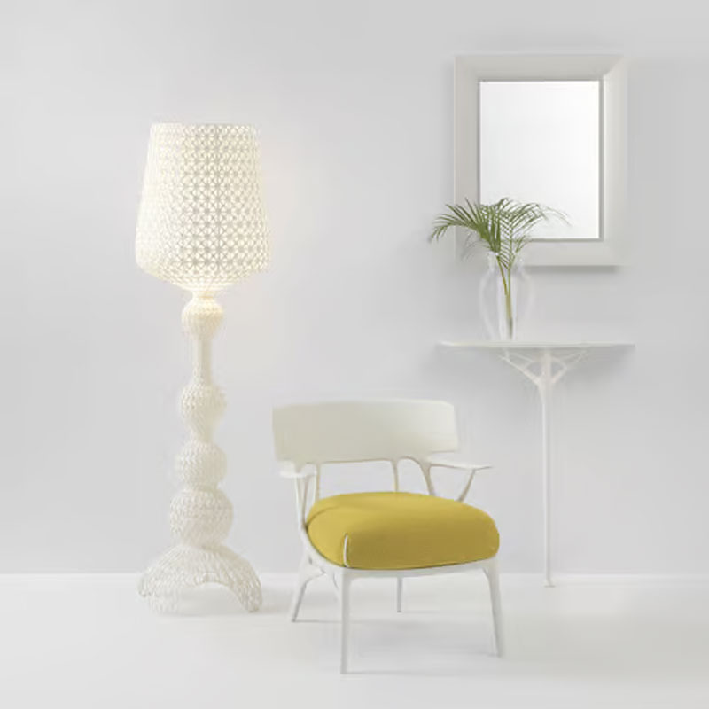 Angers Nantes Bordeaux Rennes Tours Mans Lyon Lille Poitiers Nice Icônes Kartell Console Soft Touch Blanc A.I Starck 2