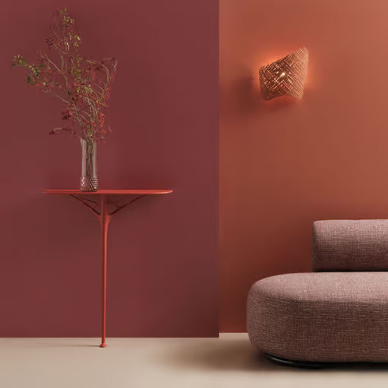 Angers Nantes Bordeaux Rennes Tours Mans Lyon Lille Poitiers Nice Icônes Kartell Console Soft Touch Orange A.I Starck 4