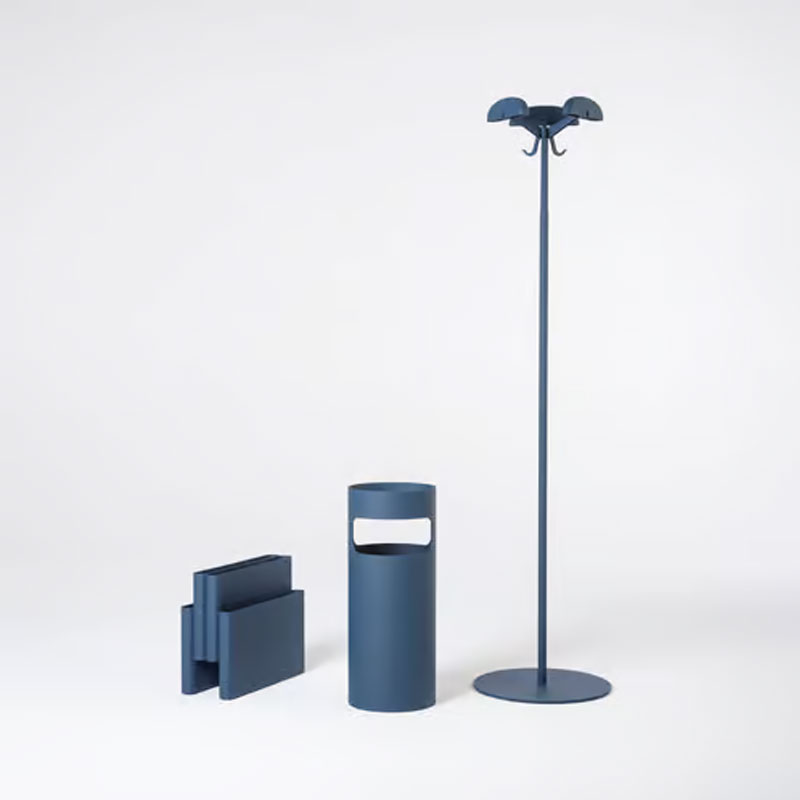Angers Nantes Paris Bordeaux Mans Lyon Tours Paris Nice Rennes Icônes Kartell Porte Revue Rack Magazine Bleu Stoppino 0