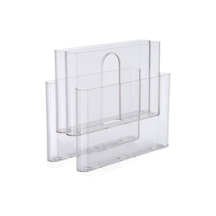 Angers Nantes Paris Bordeaux Mans Lyon Tours Paris Nice Rennes Icônes Kartell Porte Revue Rack Magazine Transparent 1
