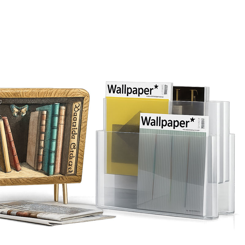 Angers Nantes Paris Bordeaux Mans Lyon Tours Paris Nice Rennes Icônes Kartell Porte Revue Rack Magazine Transparent 5