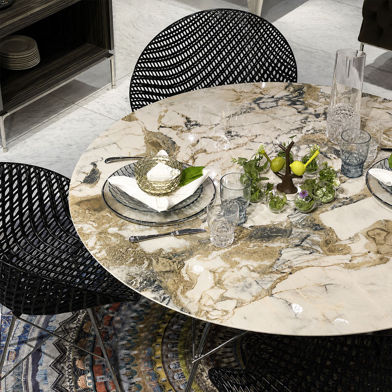 Angers Nantes Paris Rennes Bordeaux Tours Laval Icones Kartell Table Glossy Ronde 128 Symphonie Antonio Citterio 5