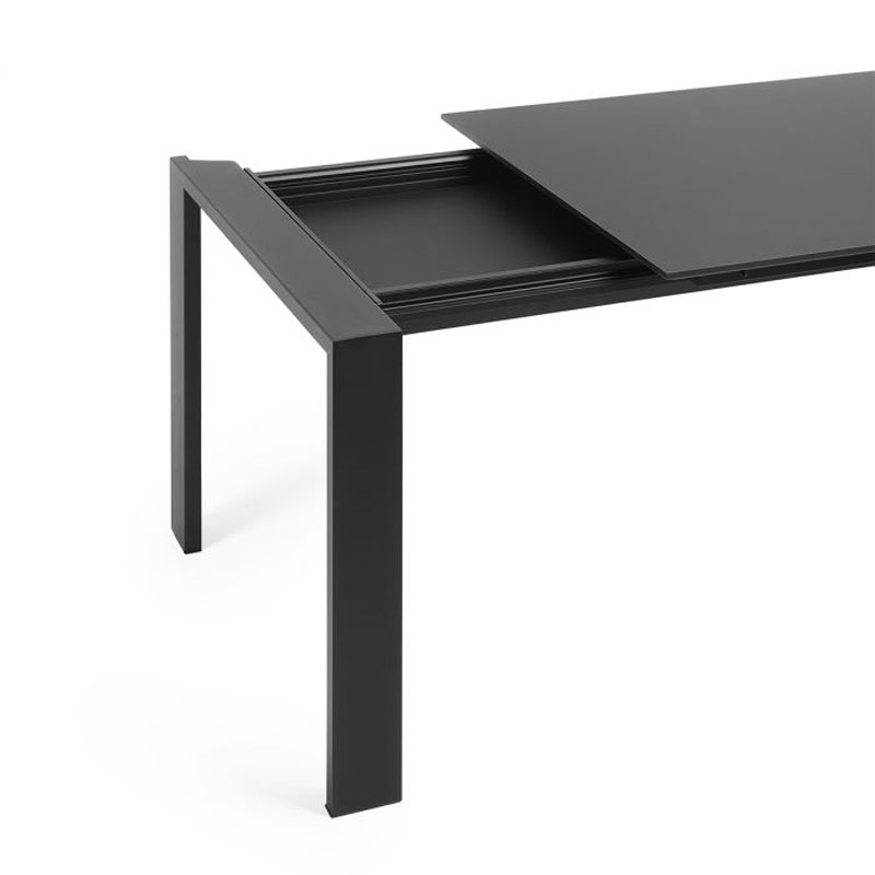 Angers Nantes Paris Rennes Tours Laval Icones Kartell Table Four Noir mat Extensible Soft Ferruccio Laviani 5
