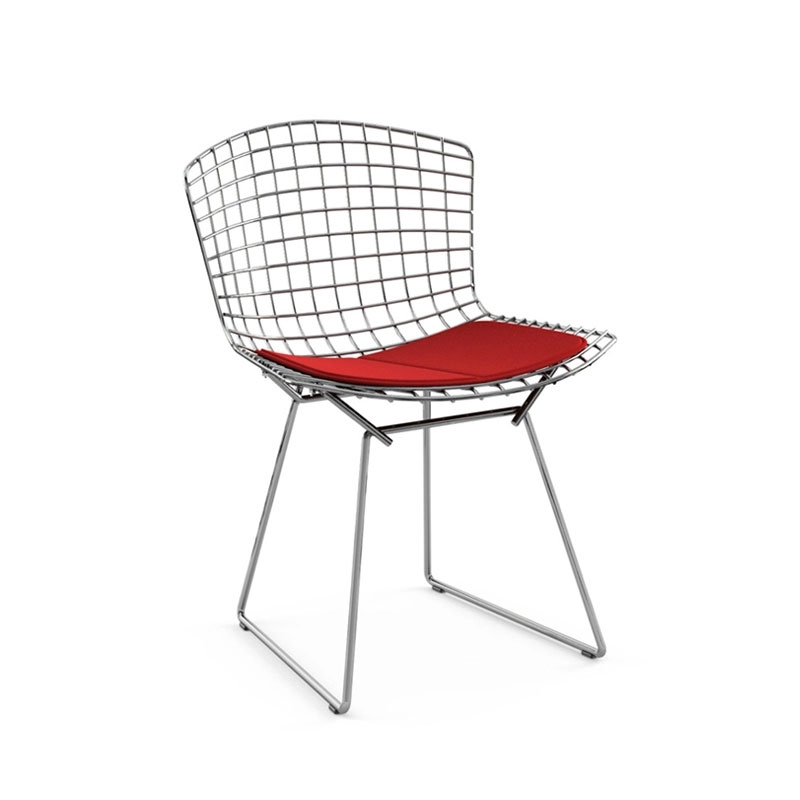 Angers Nantes Paris Bordeaux Rennes Lyon Nice Icônes Galette Coussin Chaise Tabouret Rouge Tonus Knoll Quickship Bertoia 3