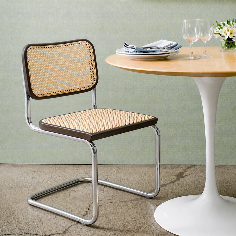 Angers Nantes Paris Bordeaux Rennes Niort Lille Lyon Nice Cannes Icônes Chaise Cannage Cesca Hêtre Noir Knoll Chrome Quickship Breuer 5