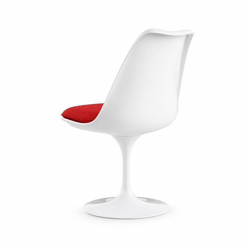 Angers Nantes Paris Bordeaux Rennes Orleans Mans Nice Tours Laval Icônes Chaise Tulip Eero Saarinen Blanc Rouge Knoll Quickship 2