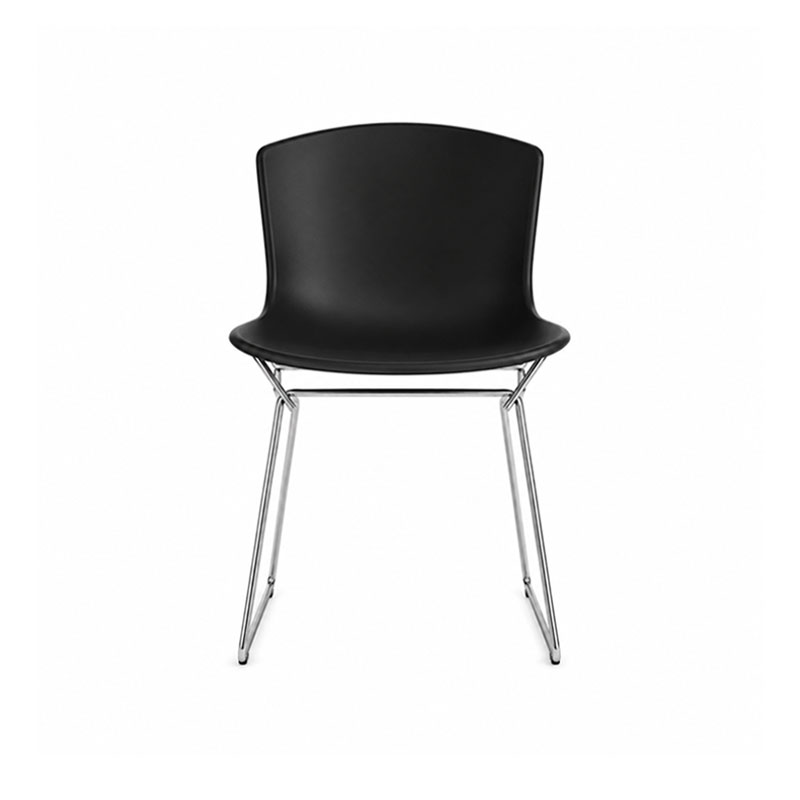 Angers Nantes Paris Bordeaux Rennes Tours Lyon Cannes Niort Icônes chaise Knoll chrome Noir Quickship Harry bertoia 5