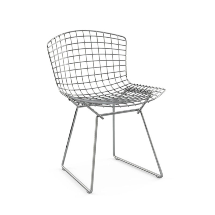 Angers Nantes Paris Bordeaux Rennes Tours Mans LAval Ancenis Icônes chaise Knoll Chrome Quickship Harry bertoia 