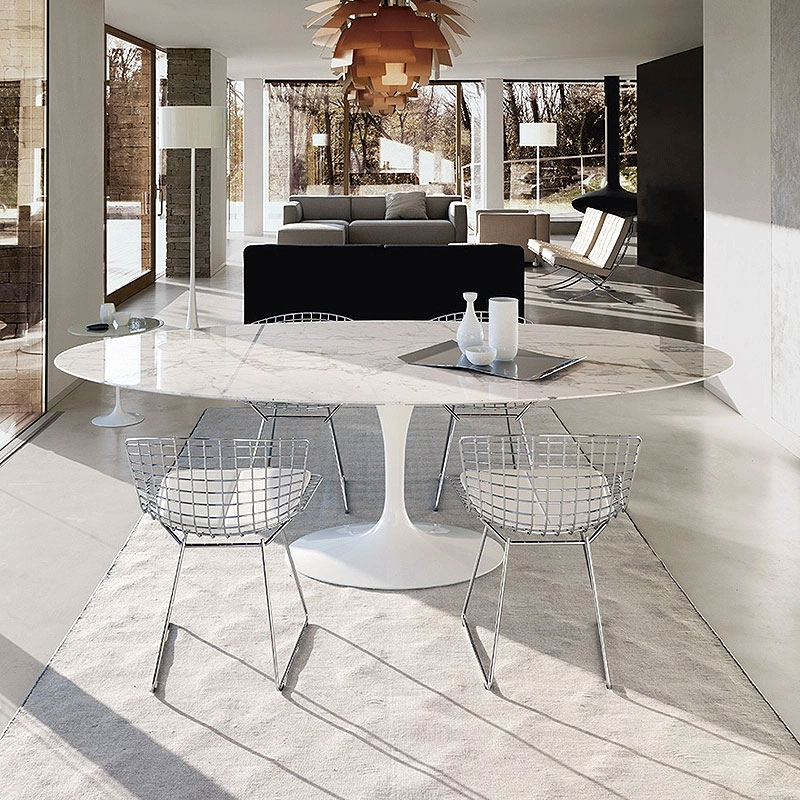 Angers Nantes Paris Bordeaux Rennes Tours Mans LAval Ancenis Icônes chaise Knoll Chrome Quickship Harry bertoia 4