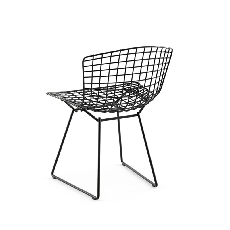 Angers Nantes Paris Bordeaux Rennes Tours Mans LAval Ancenis Icônes chaise Knoll Noir Quickship Harry bertoia Outdoor 2