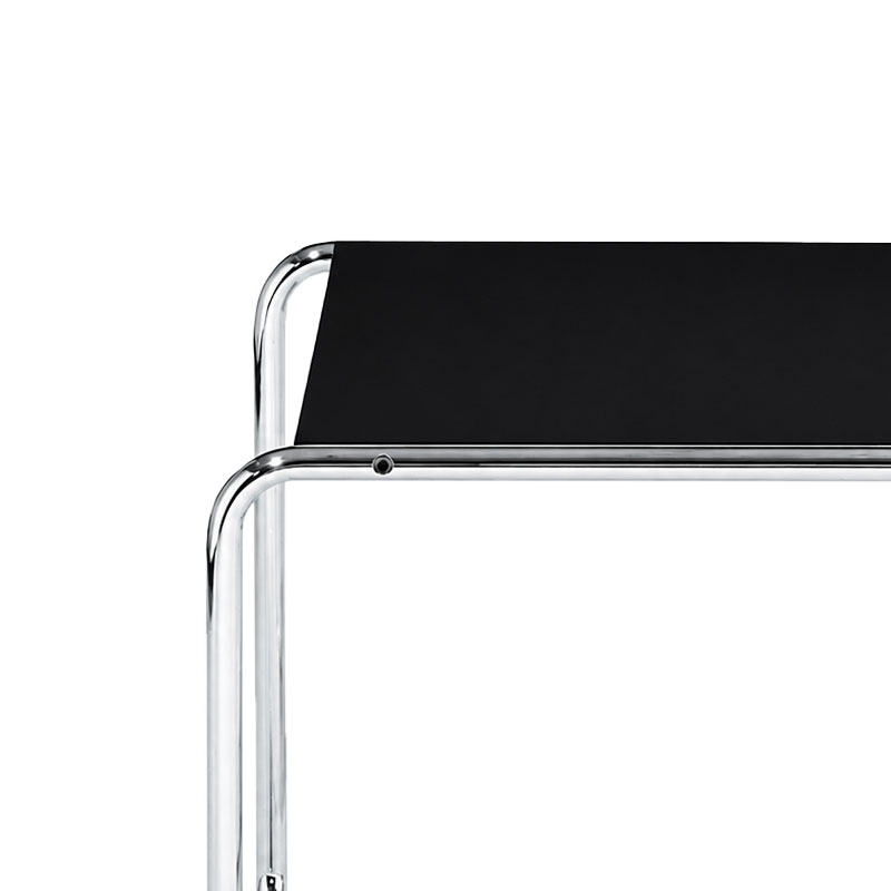 Angers Nantes Paris Bordeaux Rennes Tours Mans Lyon Lille Cannes Icônes Table basseNoir Laccio 1 Knoll Chrome Quickship Breuer 5