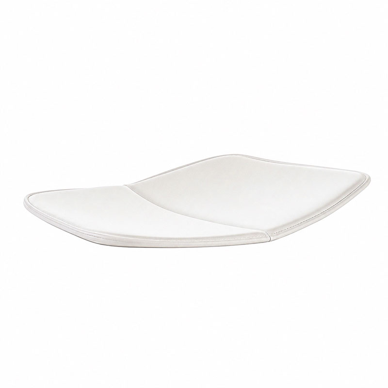 Angers Nantes Paris Bordeaux Rennes Tours Mans Lyon Orleans Nice Icônes Galette Coussin Blanc Vinyl Knoll Quickship Bertoia 0