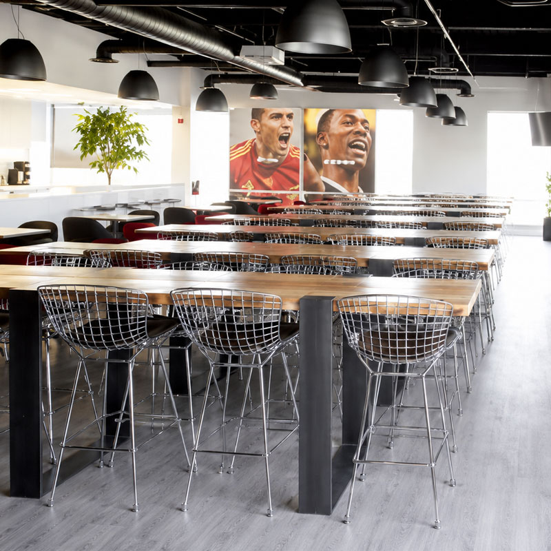 Angers Nantes Paris Bordeaux Rennes Tours Mans Lyon Orleans Nice Icônes Tabouret Bar Knoll Chrome Quickship Harry Bertoia 5